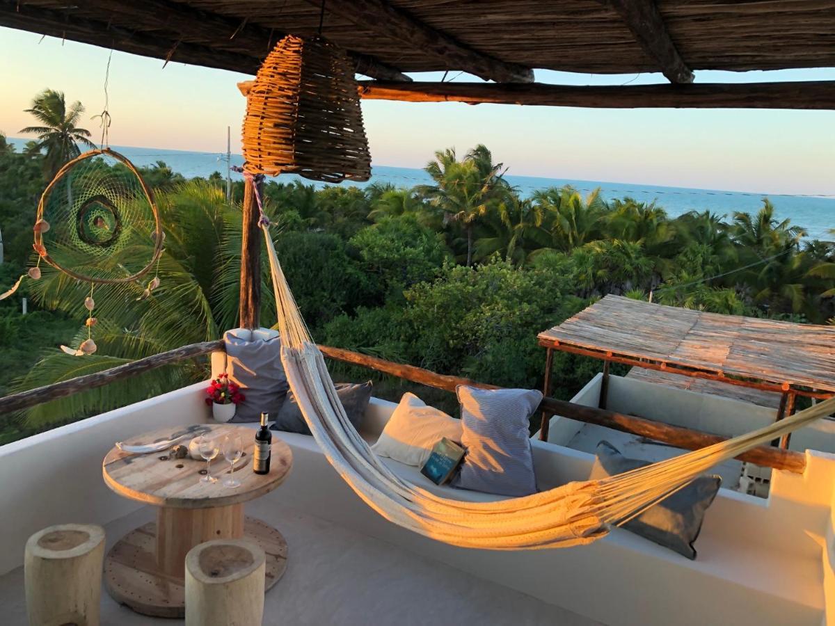 Lunarena Barefoot Hotel El Cuyo Exteriör bild