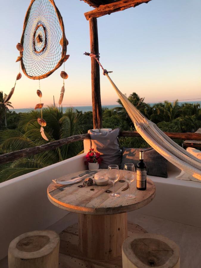 Lunarena Barefoot Hotel El Cuyo Exteriör bild