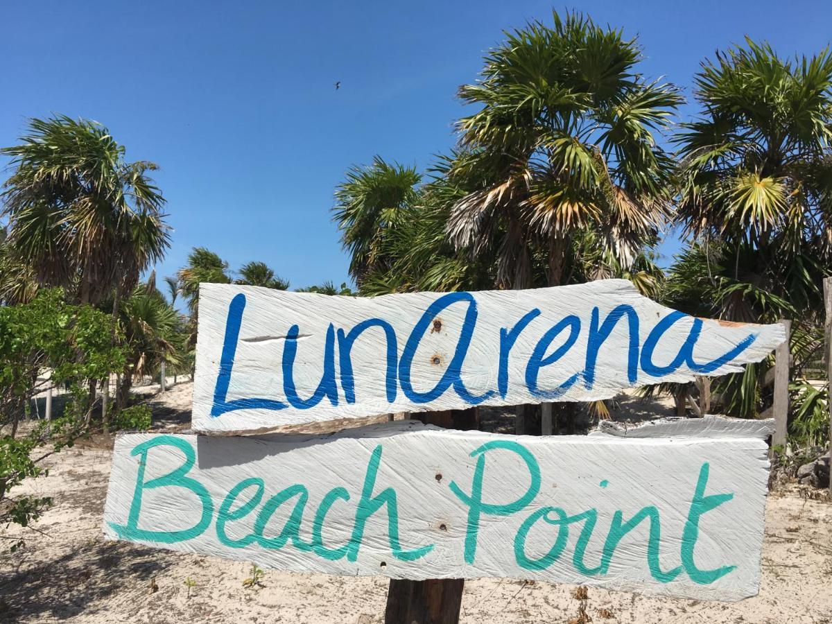Lunarena Barefoot Hotel El Cuyo Exteriör bild
